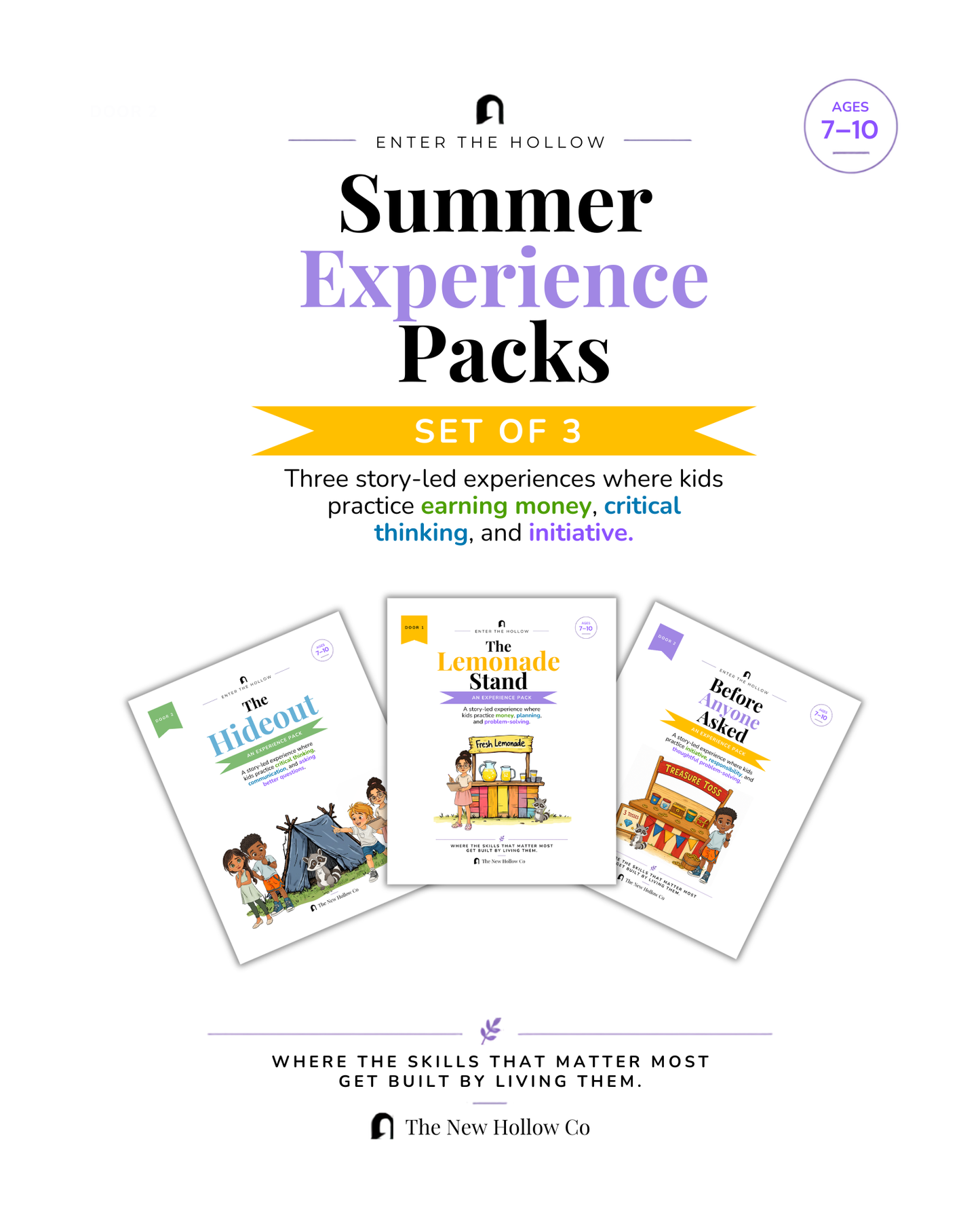 Summer Experience Pack Trio